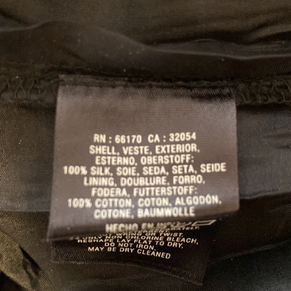 ANTHROPOLOGIE Maeve silk smocked maxi dress, in black, XS - Picture 7 of 9